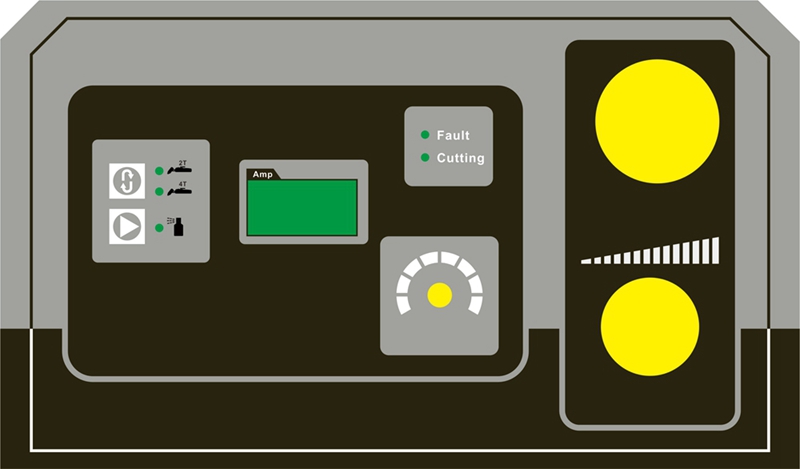 DIGITAL INVERTER AIR PLASMA CUTTING MACHINE